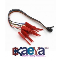 OkaeYa Test Hook Clips For Logic Analyzer USB Saleae 24M 24MHz 8CH 10-Way